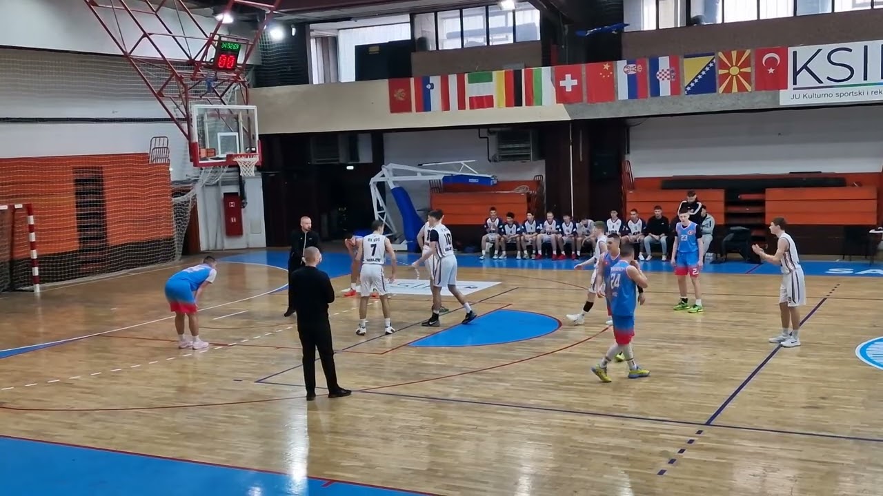 KK Koš (BiH) - KK Basket Nikšić (MNE) 58:39 Sarajevo Super Kup 2026. (Juniori U18) 