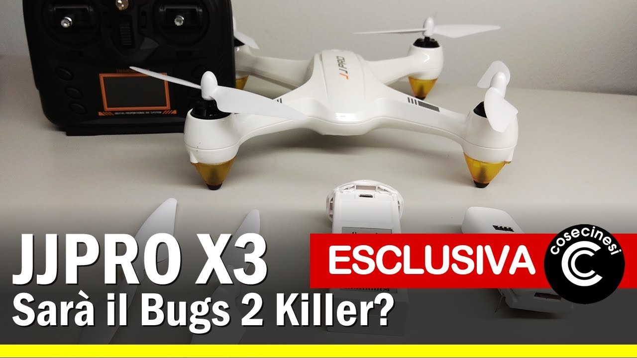 ESCLUSIVO: JJPRO X3 (Eachine EX1) Unboxing - Sarà il Bugs 2 Killer?