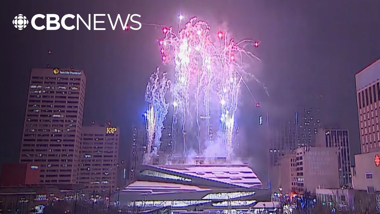 Edmonton's New Year's Eve fireworks