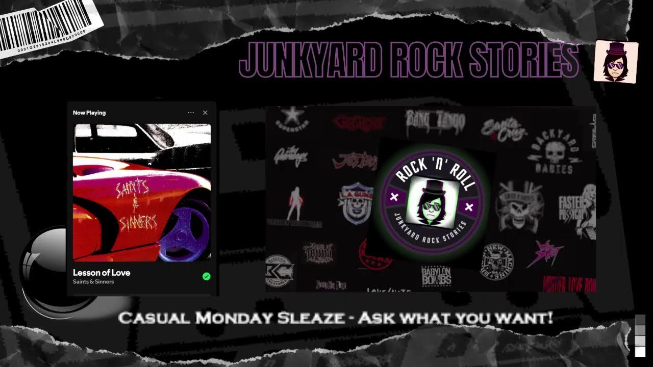 Casual Monday Glam Punk Sleaze Mixtape 02