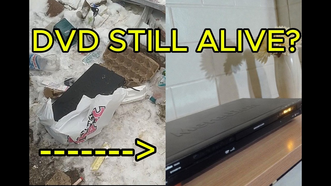 Restoration of a Disgusting 20-Year-Old DVD Player | Technical ASMR