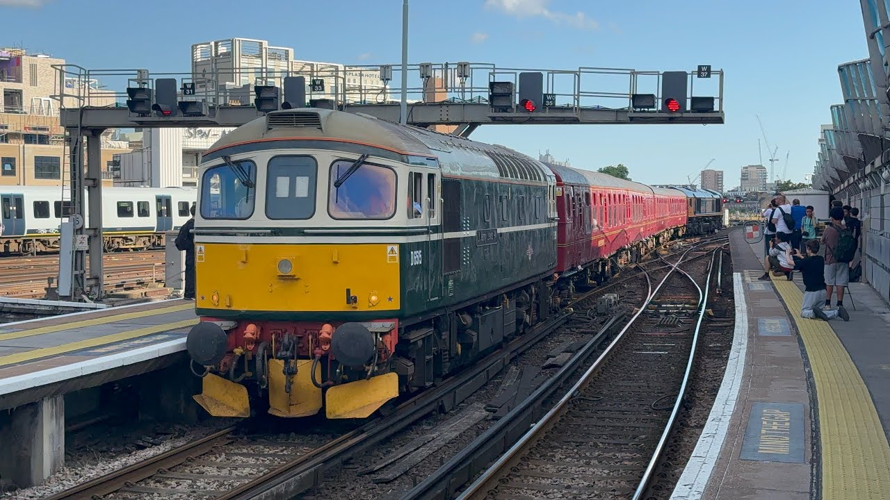 BR Class 33 and GBRF Class 66 on ‘The Bakers Dozen Rebaked’ with a bonus at the end - 28/06/25