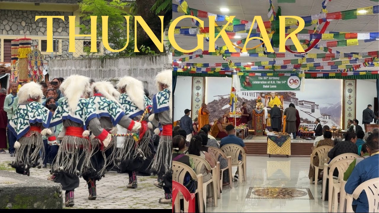 Thungkar celebration at Pokhara Lodrik Paljorling Tibetan Settlement | #tibetanvlogger