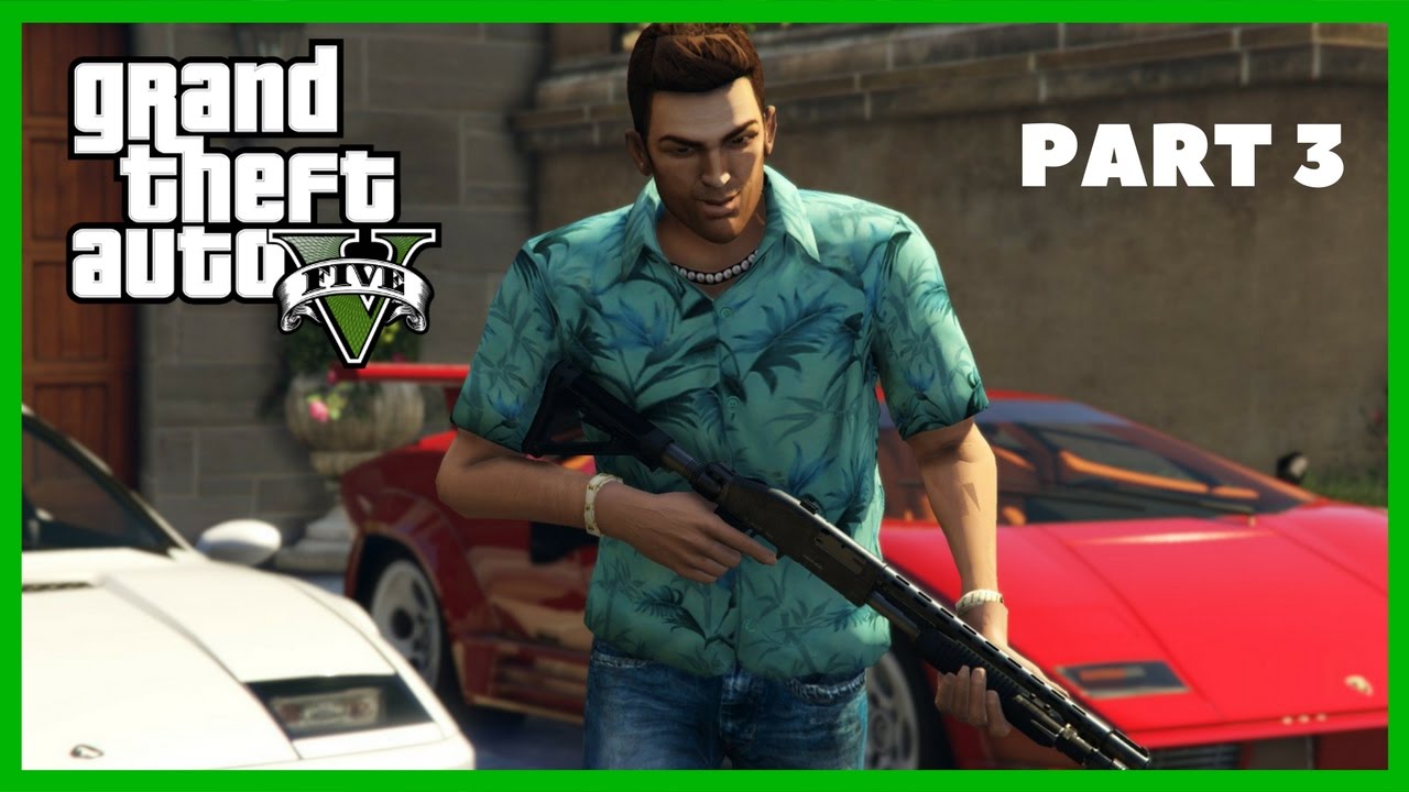 GTA V - Tommy Vercetti In LS PART 3