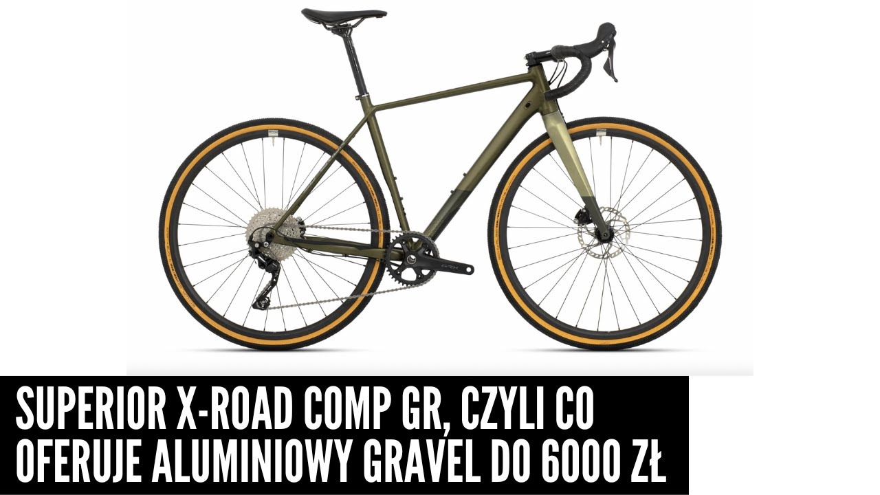 Superior X Road Comp GR - co może mieć aluminiowy gravel za mniej niż 6k