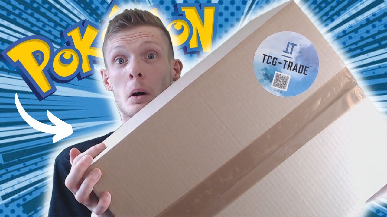 Wir &ouml;ffnen eine XL Pok&eacute;mon MYSTERY BOX von TCG-Trade 📦❓