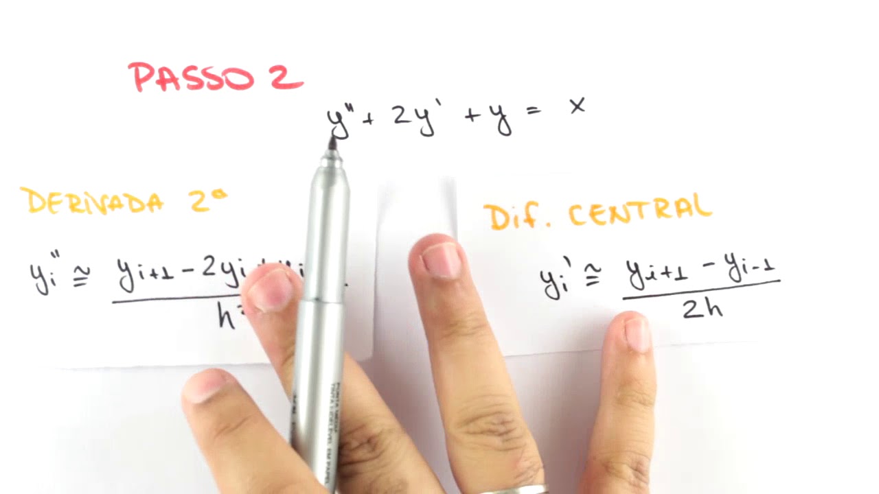 Resolução Numérica de Equações Diferenciais - Método das Diferenças Finitas - Exercício
