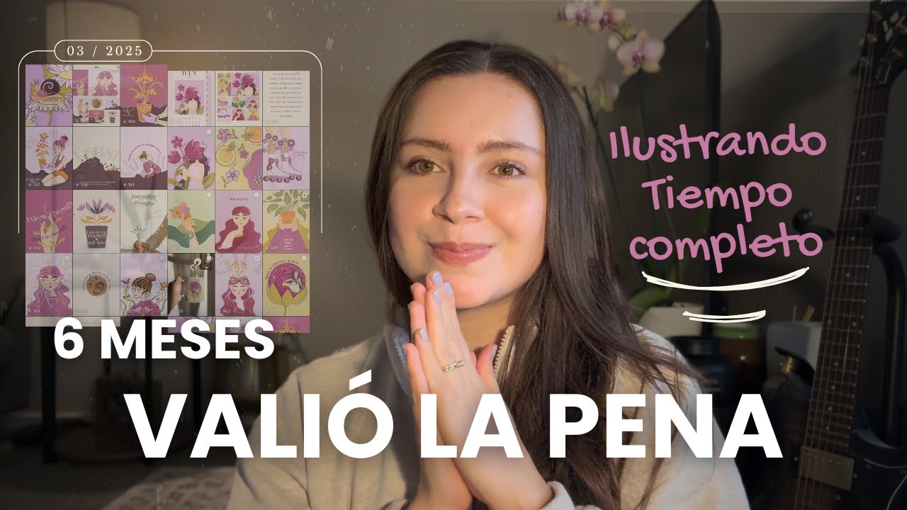 Dejé mi trabajo por 6 meses para ilustrar  de tiempo completo | Esto fue lo que sí funcionó.