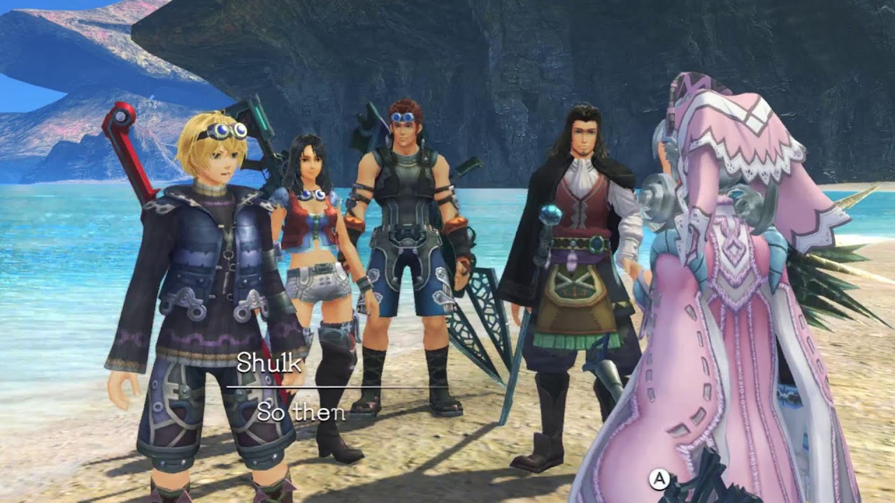 Xenoblade Chronicles: Definitive Edition. First blind playthrough.