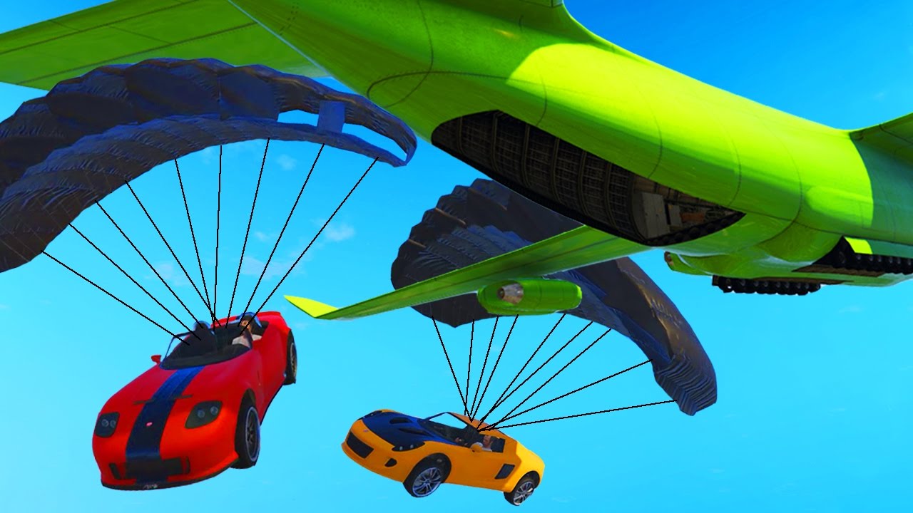 GTA 5 MOST CRAZY AND LUCKY STUNTS EVER (GTA V Stunt & Win Compilation)