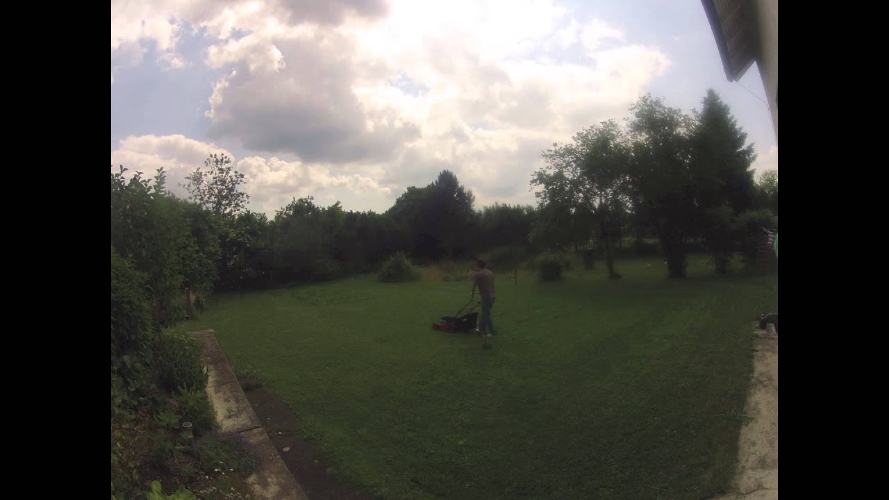 Timelaps Rasenm&auml;hen