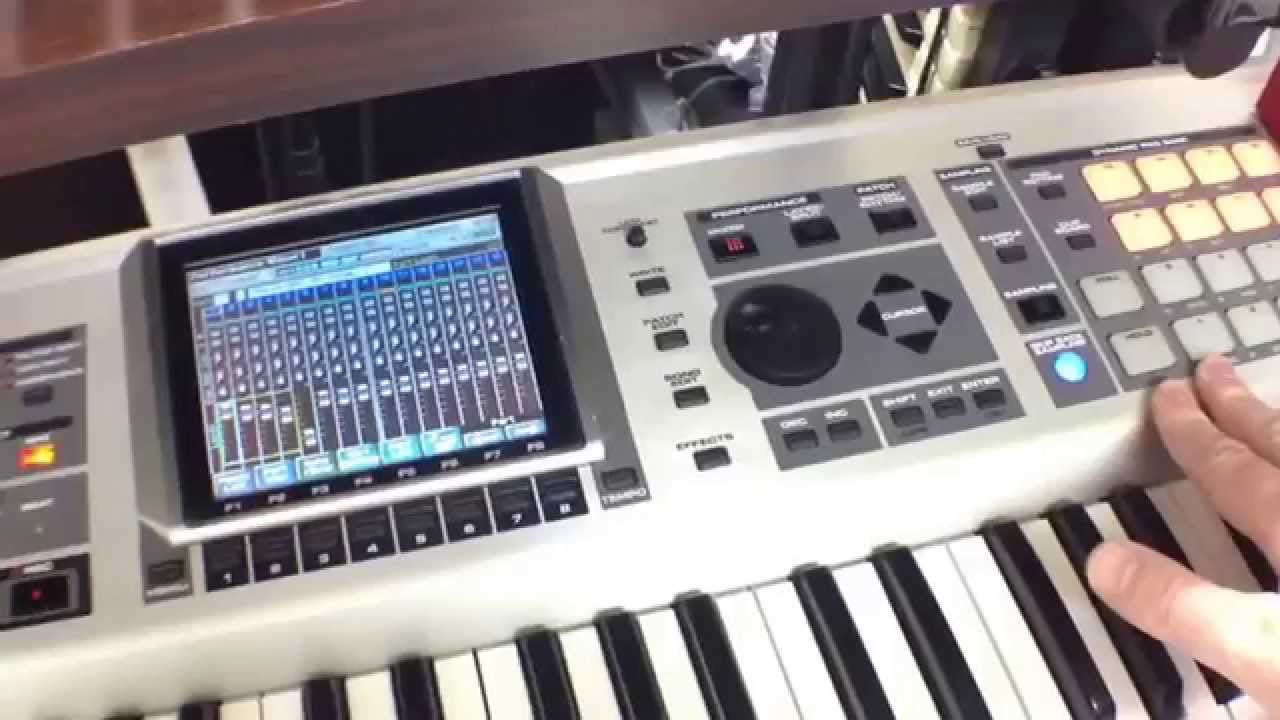 Roland Fantom X6 Muting On/Off External Synthesizers