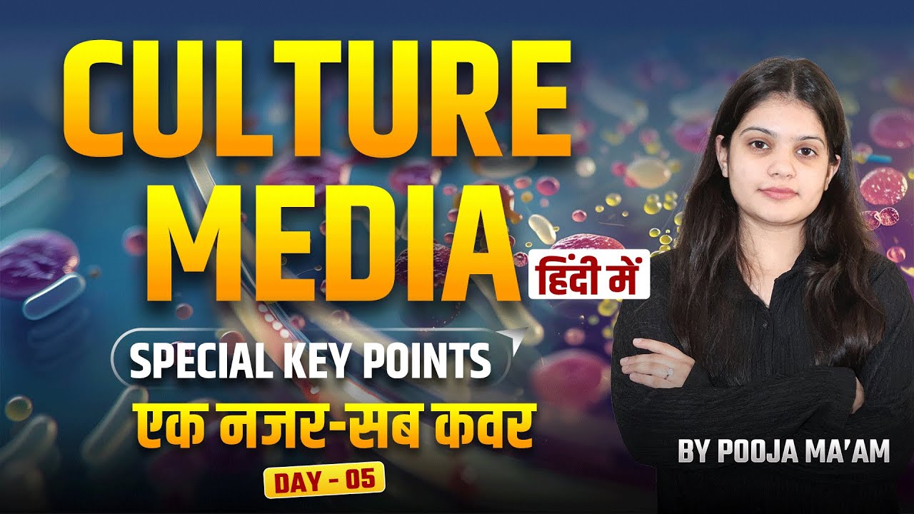 Culture Media In hindi | Culture Media Microbiology | Types of Culture Media