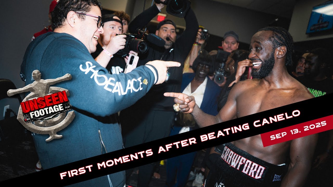 UNSEEN FOOTAGE | First Moments After Beating Canelo | #OnlyOneBud