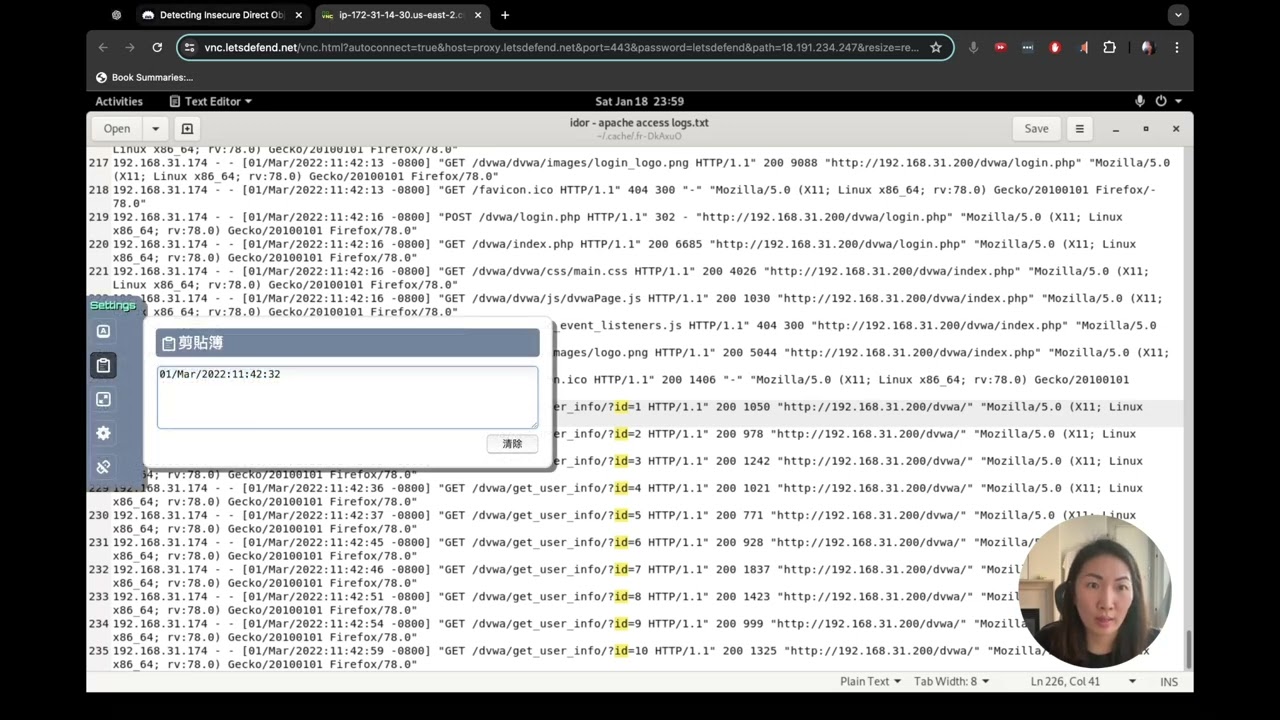 SOC Analyst Training (5.3): Web Attack Detection - Access Control & File Inclusion (IDOR, RFI/LFI)