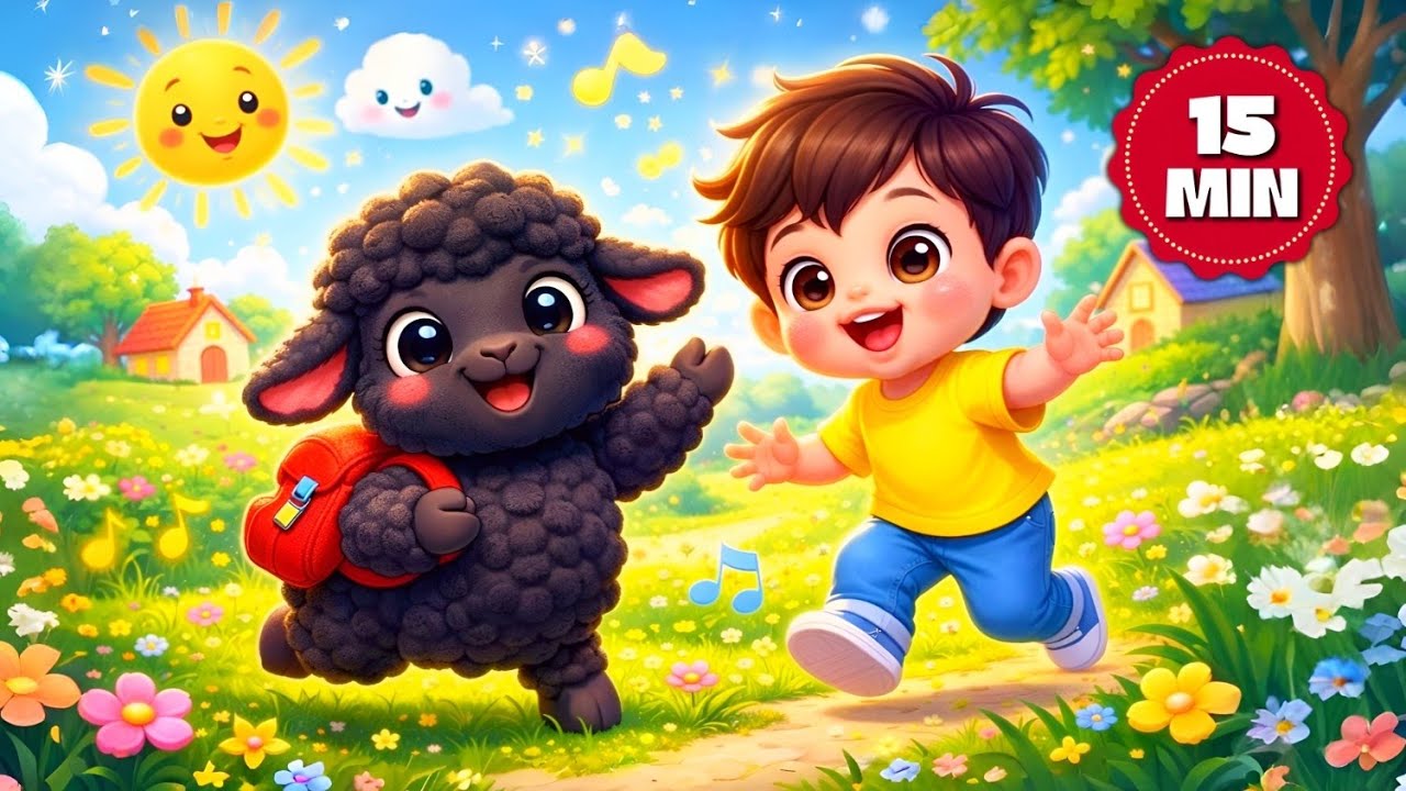 Baa Baa Black Sheep & More Nursery Rhymes 🎵 | Kids Songs & Baby Poems | 15 Minutes