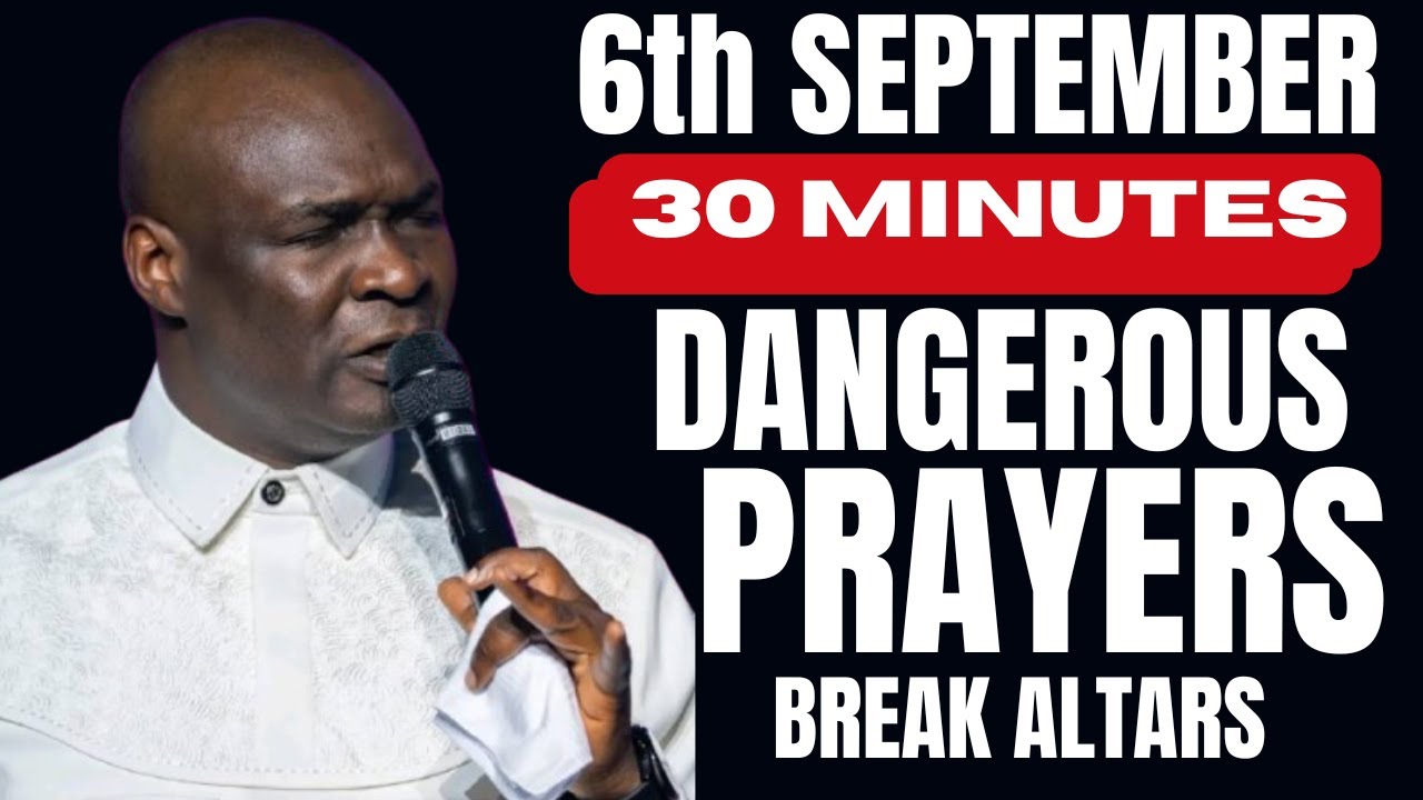 Saturday 6th September 2025]Destroy Evil Altar, Stagnation & Spirit Of Delay -Apostle Joshua Selman