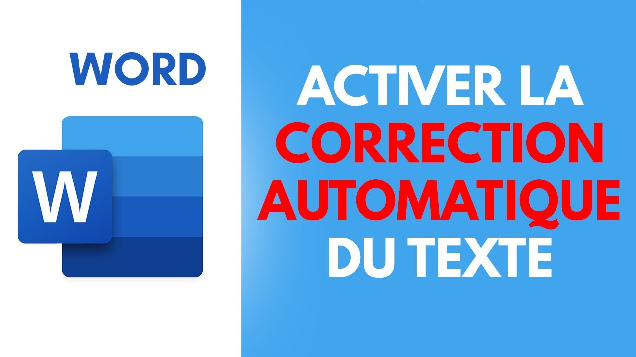 Comment ACTIVER LE CORRECTEUR AUTOMATIQUE DE MOTS  [Formation Word Gratuite]
