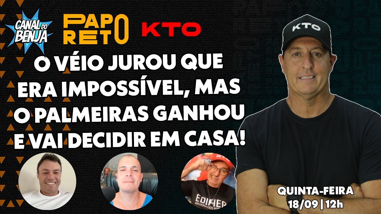 Papo Reto com Benja, Gladiador, Mano e Véio - ep. 476 - 18/09/2025