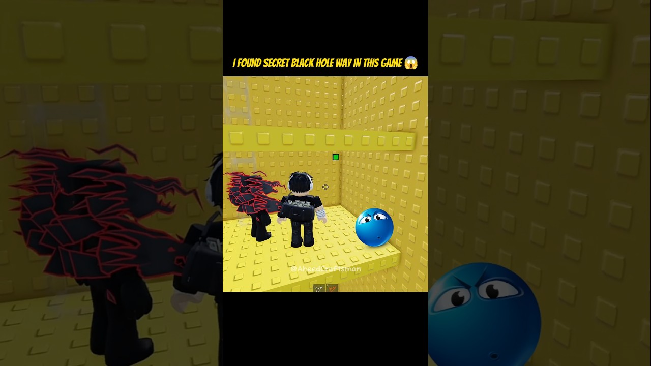 I Found Secret Black Hole In This Hanger Tower Roblox Game 😱 #roblox#fyp
