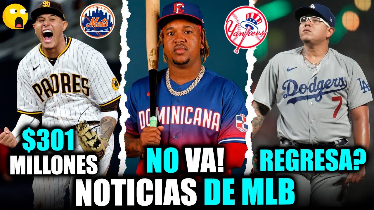 BOMBA! JOSE RAMIREZ NO VA AL CLASICO MUNDIAL? JULIO URIAS REGRESA A MLB? MACHADO 301 MILLONES! MLB