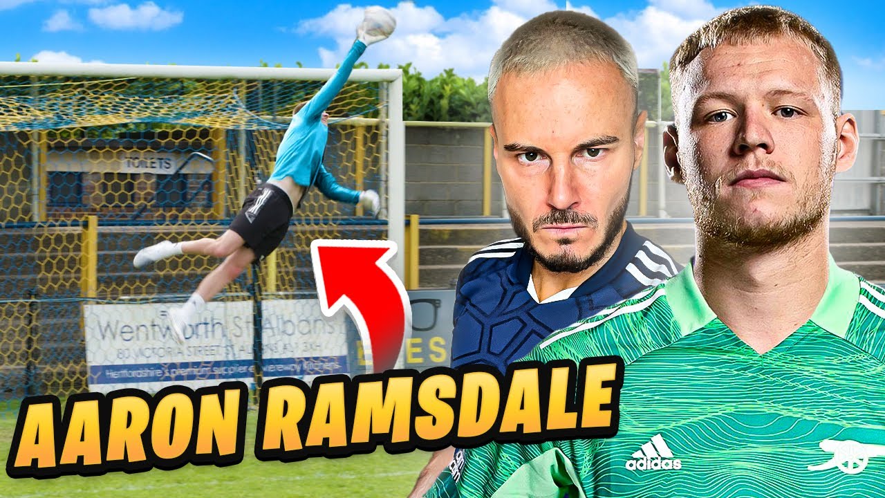 F2 Vs AARON RAMSDALE SHOOTING BATTLE 😱💥 | ENGLAND GOALKEEPER 🏴󠁧󠁢󠁥󠁮󠁧󠁿🧤