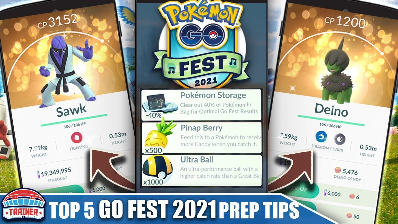 COMPLETE *GO FEST 2021* PREP & TIP GUIDE - BEST EVENT OF THE YEAR! 8 NEW SHINIES | Pokémon GO|