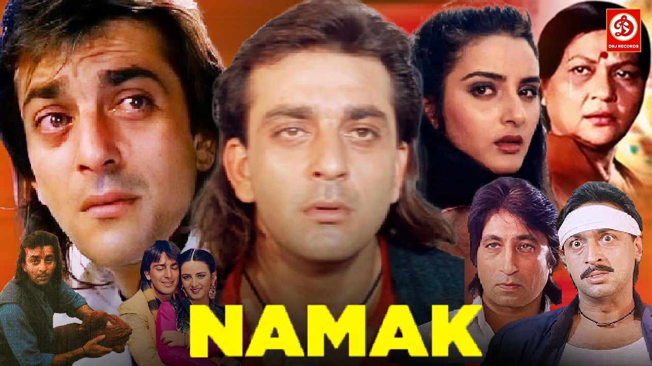 Namak { नमक } 90s Superhit Hindi Movies | Sanjay Dutt | Farah Naaz | Shammi Kapoor | Shakti Kapoor