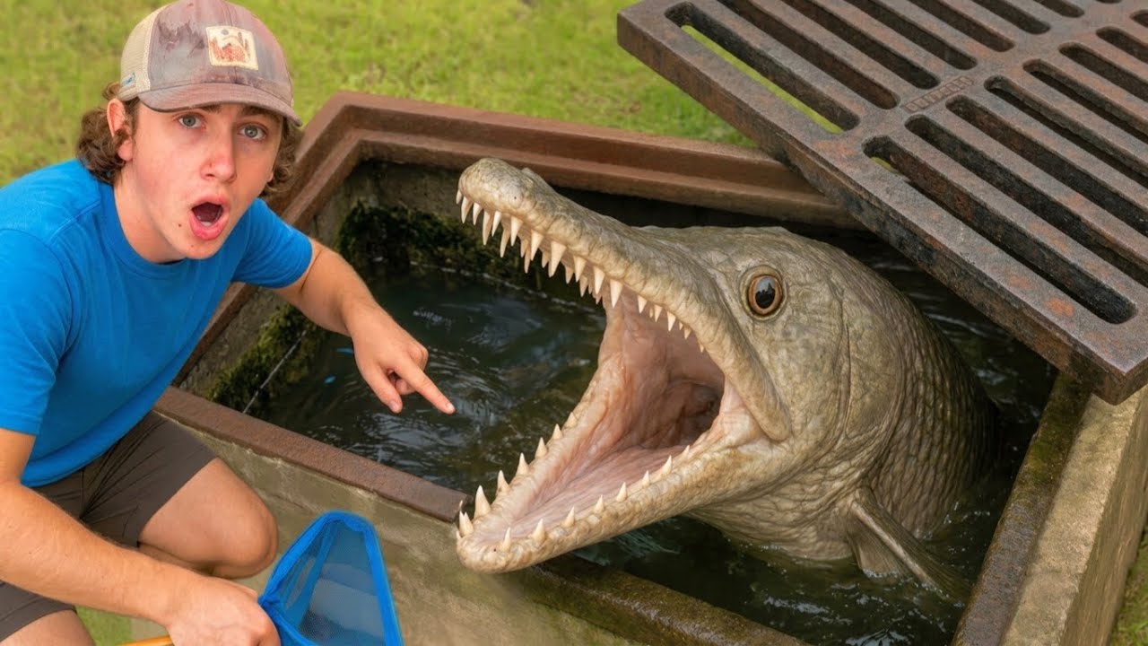 ¡Encontré un drenaje lleno de peces rarísimos!