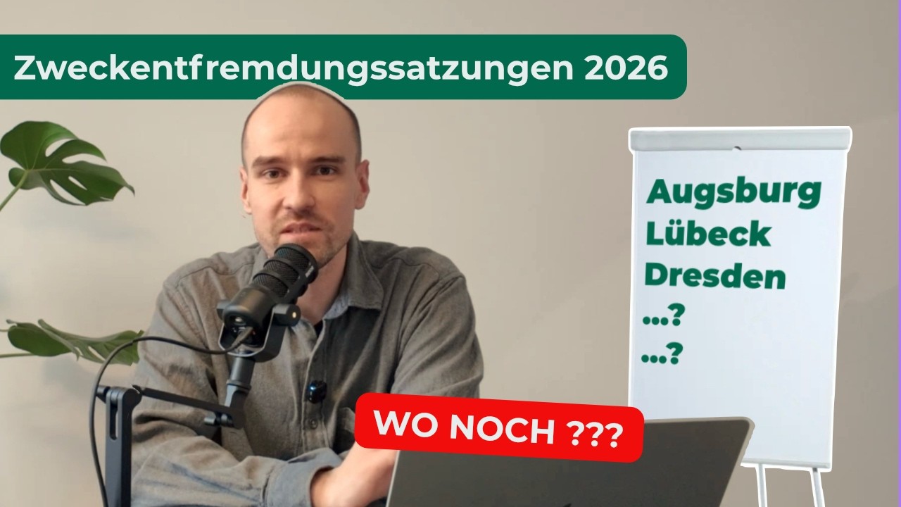 Zweckentfremdungssatzung 2026: 3 gefährliche Denkfehler bei Ferienwohnungen