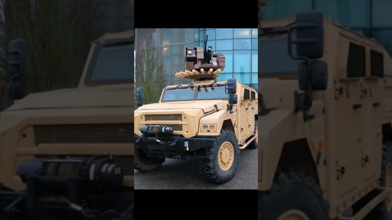 Sherpa light 4&times;4 tactical and light armored vehicle French Renault truck Jeep