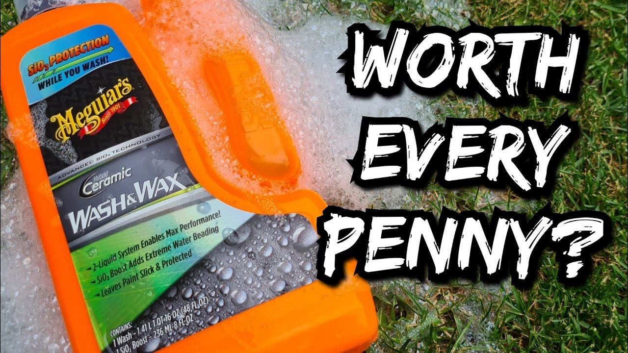 NEW Meguiars hybrid ceramic si02 wash and wax review, isit worth the money ?