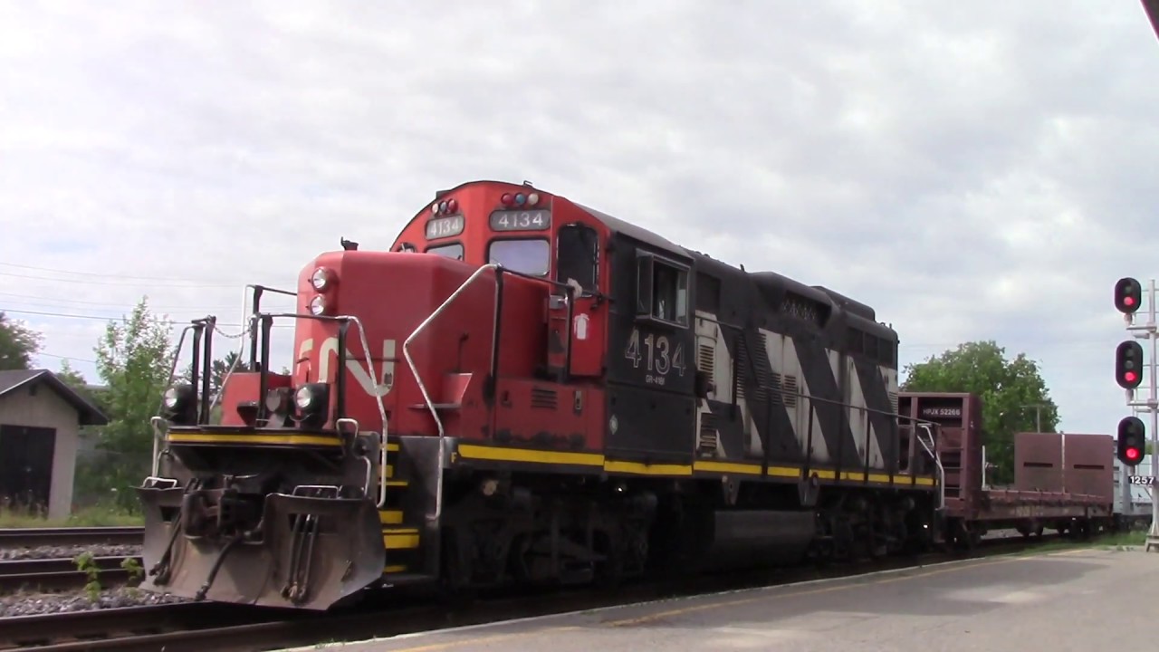Great Full day of railfanning at the Brockville Via Rail Station
