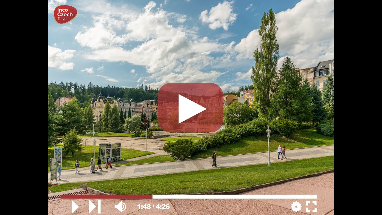 Hotel Palce Zvon und Abendsstimmung in Marienbad   Made with Clipchamp 1