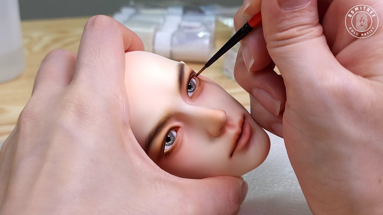 Doll Sculpting Doppel Maiden 'NU' / BJD makeup