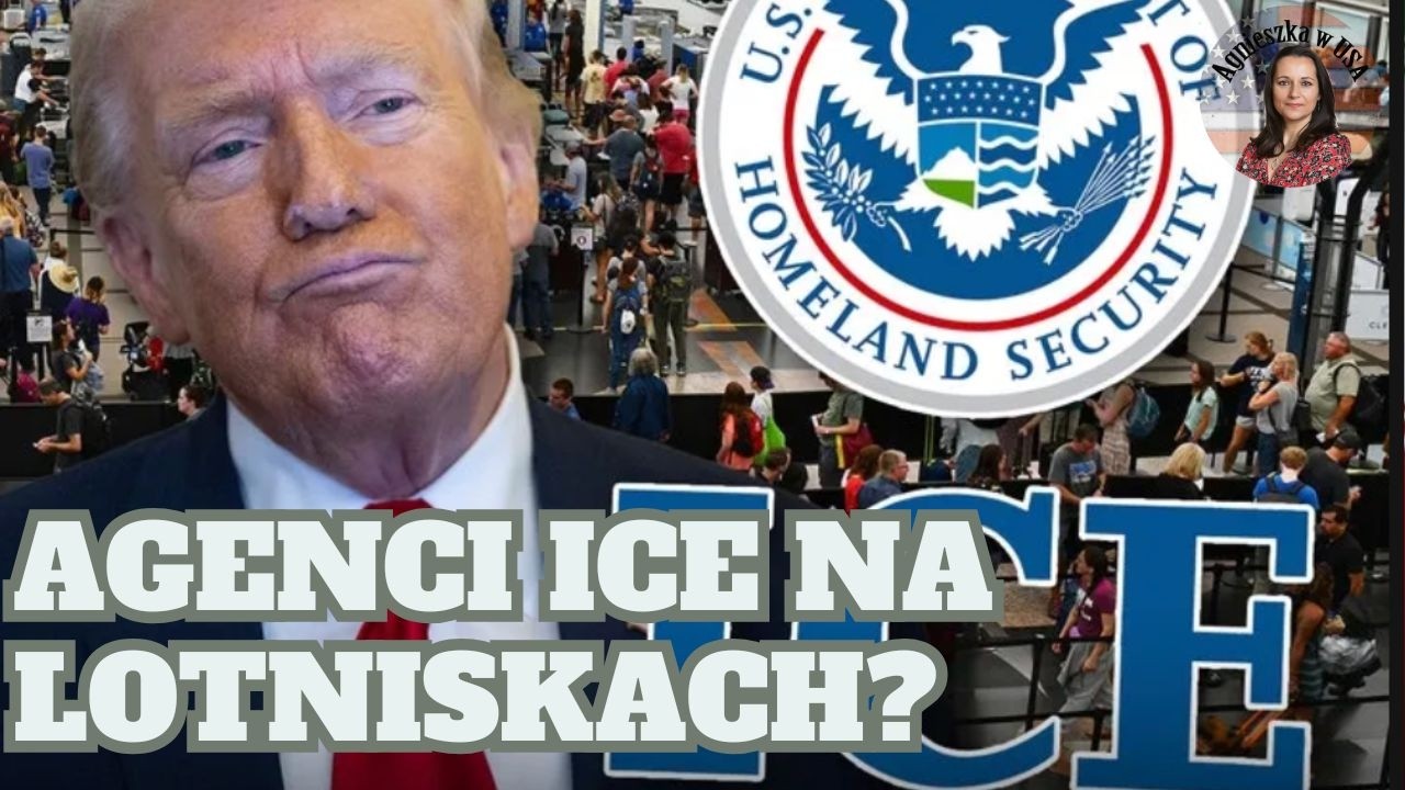 ICE na lotniskach USA?! Kolejki TSA i kryzys zamknięcia rządu. SAVE AMERICA