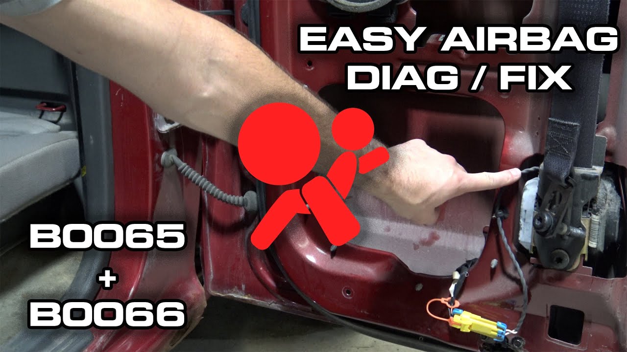 Easy Fix - Air Bag Light On B0065 B0066 - Chevy Colorado / GMC Canyon