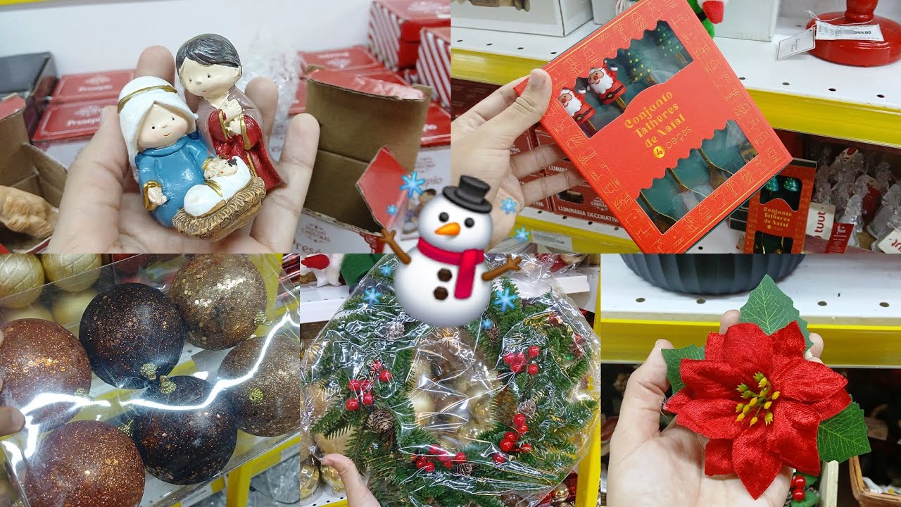 TOUR PELA DECORAÇÃO DE NATAL - LOJA KINITOS FESTA - SHOPPING  RIO MAR RECIFE - RECIFE-PE 