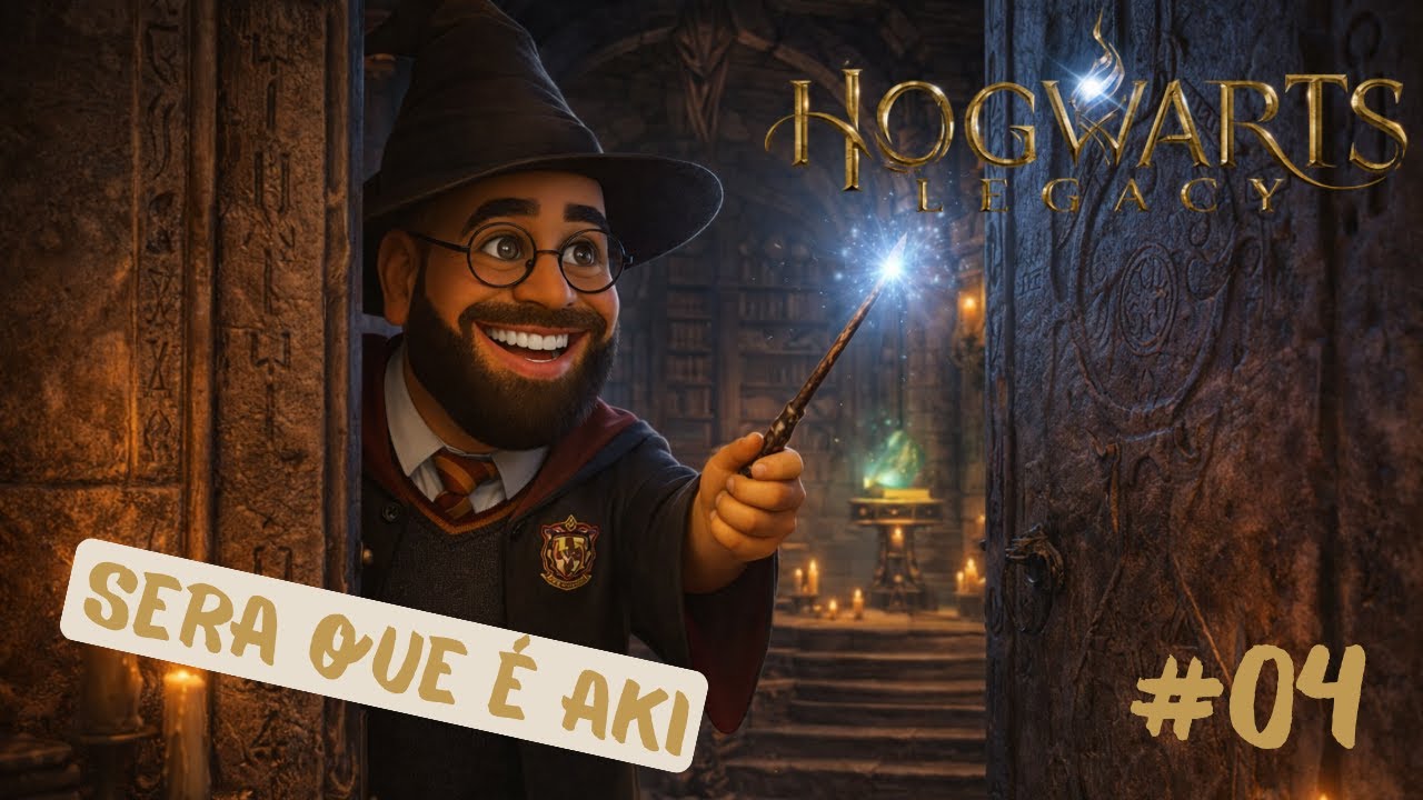 DESCOBRI A BIBLIOTECA SECRETA DE HOGWARTS! SEGREDOS PROIBIDOS 😨| Hogwarts Legacy #04