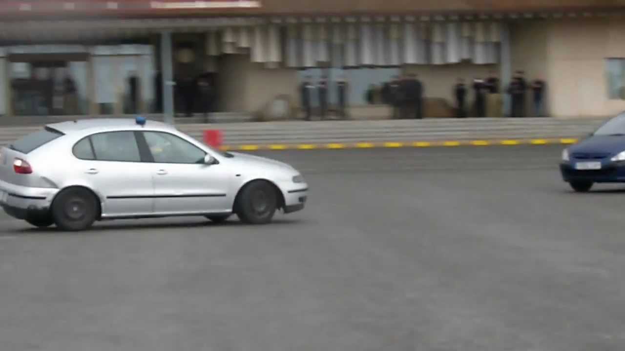 Conducción seguridad: trompo contrabandista