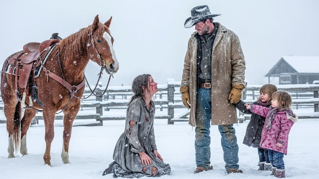 Sie bittet in Lumpen um Arbeit – Rancher: „Kannst du die Mutter sein, die meine Mädchen brauchen?“