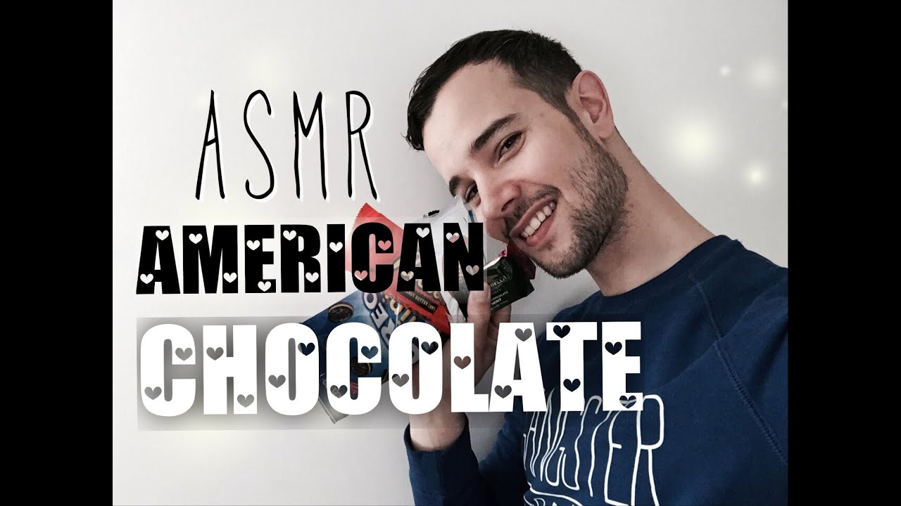 ASMR American CHOCOLATE (french, english)