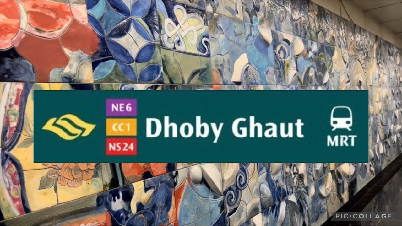 DHOBY GHAUT MRT WALKING TOUR | SINGAPORE TRAIN SYSTEM