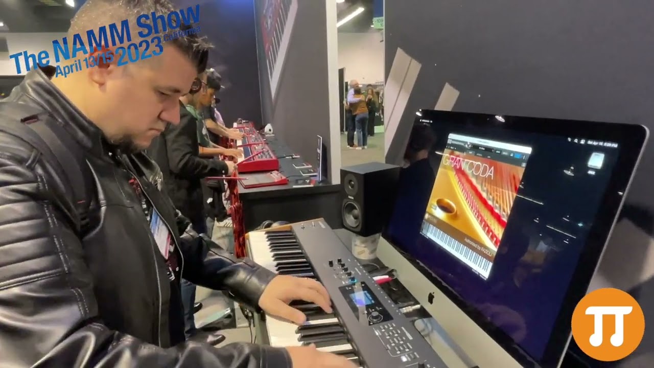 NAMM 2023: Lisandro Pidre plays PSound GRAN CODA #psound #fazioli #virtualpiano #virtualinstruments