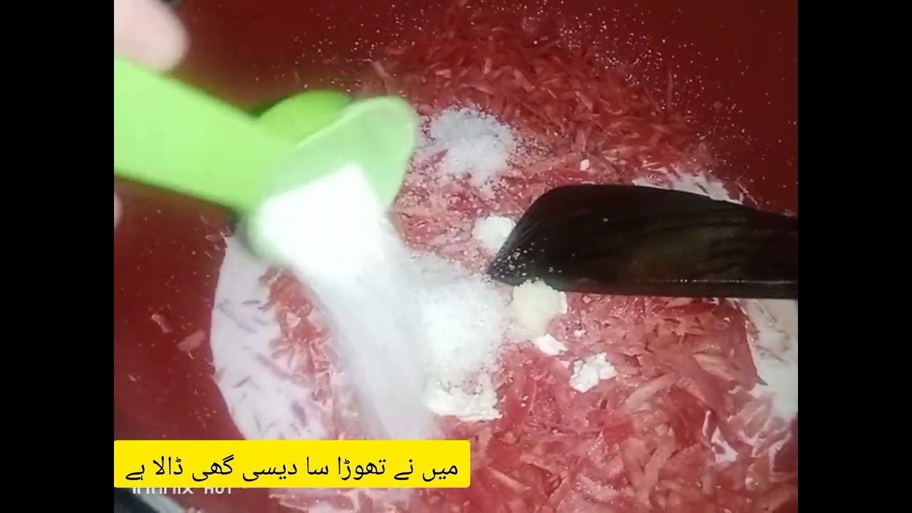 ##گائز اج میں گاجر کے حلوہ بنا رہی ہو##