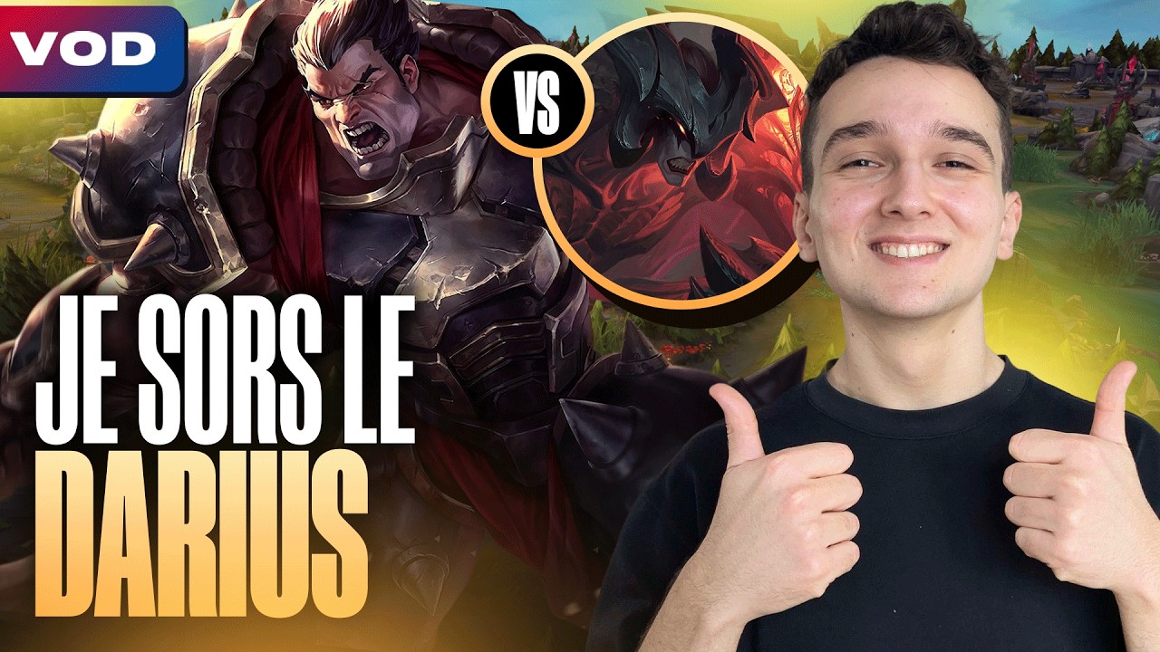 JE REJOUE DARIUS POUR VOTRE PLUS GRAND PLAISIR - Darius vs Aatrox - SoloQ Patch 26.4