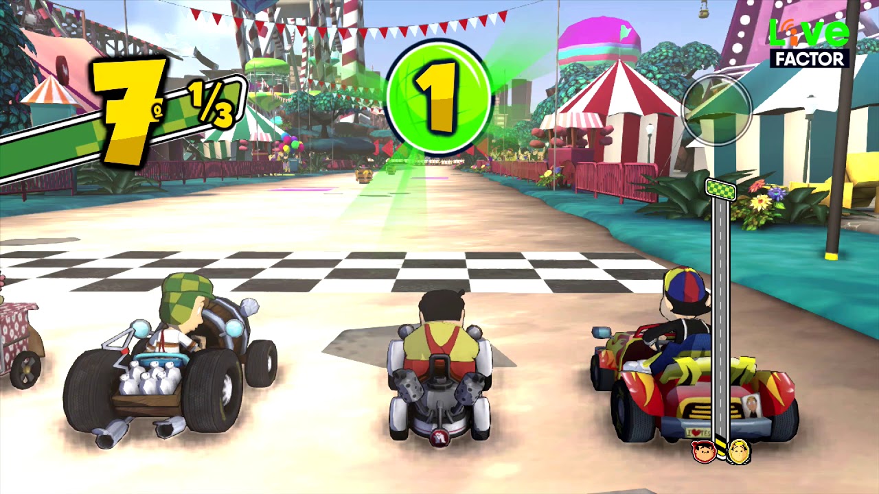 Gameplay - Nhonho em Torneio Seu Madruga - Chaves Kart - #Gameplay