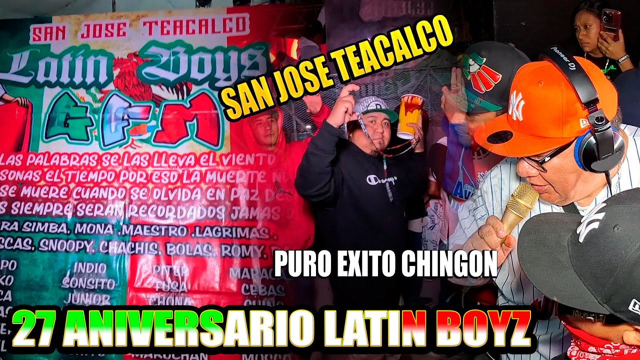 PURO EXITOS CHINGONES SONIDO OGRO MIX EN EL 27 ANIV  LATIN BOYA SAN JOSE TEACALCO