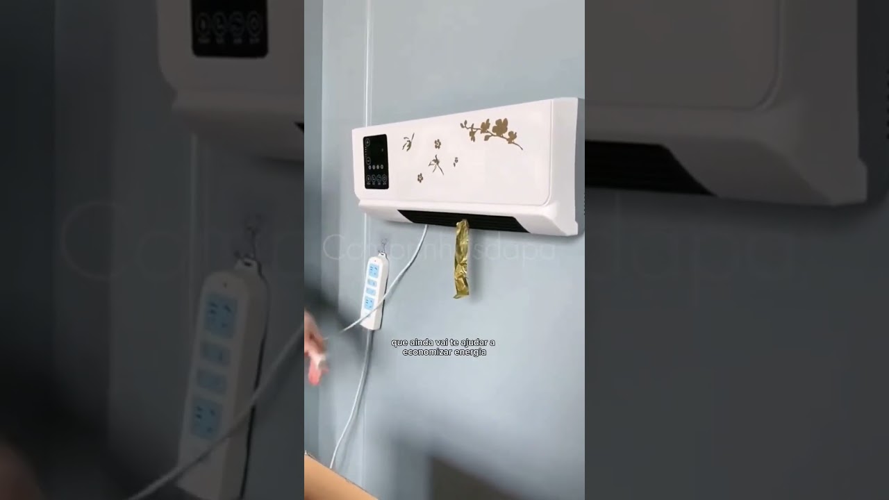 Achei na Shopee mini ar-condicionado port&aacute;til LINK NOS COMENT&Aacute;RIOS ❤️😱😍 #shopee