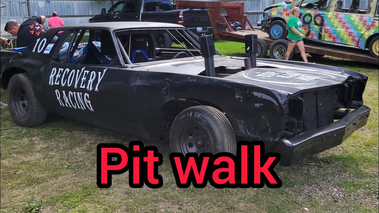 Galesburg speedway night of destruction September 2 pit walk